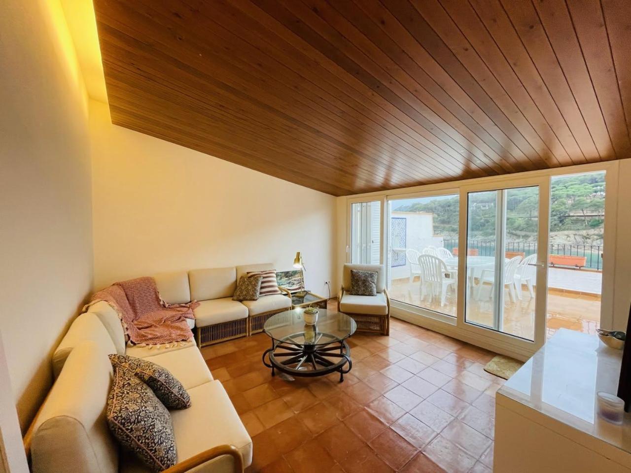 Tamariu Platja - Penthouse On Passeig Del Mar. Leilighet Eksteriør bilde