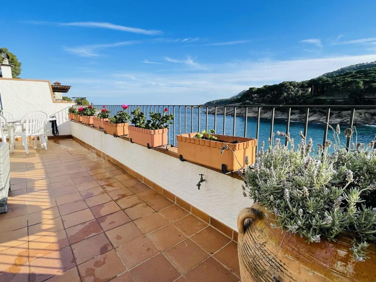 Tamariu Platja - Penthouse On Passeig Del Mar. Leilighet Eksteriør bilde