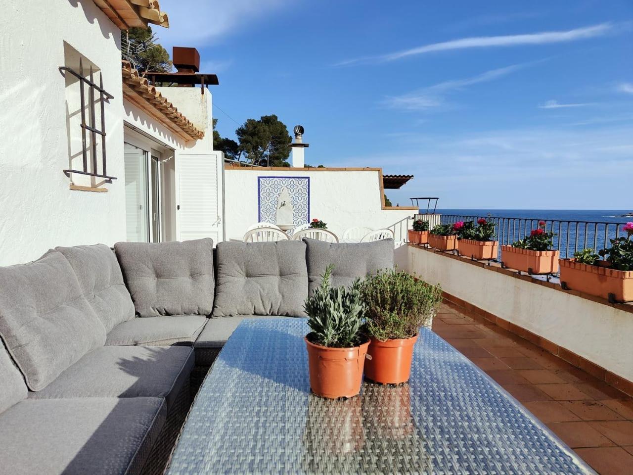 Tamariu Platja - Penthouse On Passeig Del Mar. Leilighet Eksteriør bilde