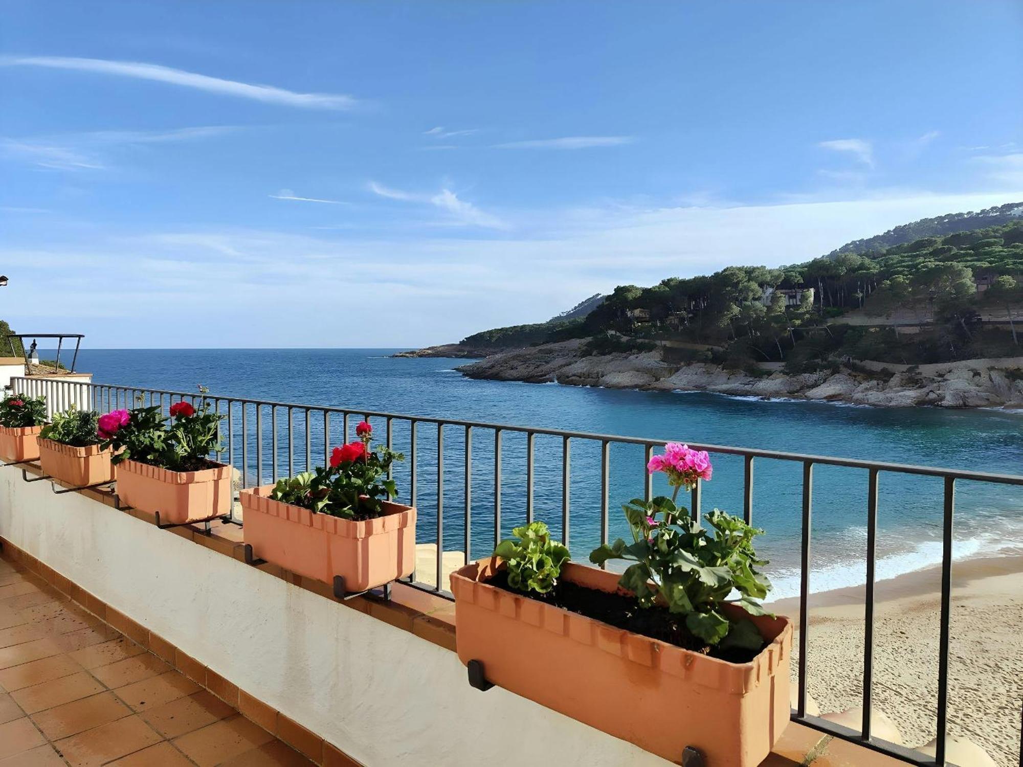 Tamariu Platja - Penthouse On Passeig Del Mar. Leilighet Eksteriør bilde