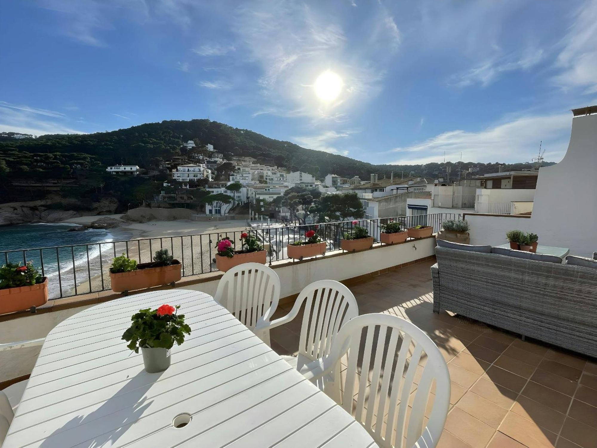 Tamariu Platja - Penthouse On Passeig Del Mar. Leilighet Eksteriør bilde