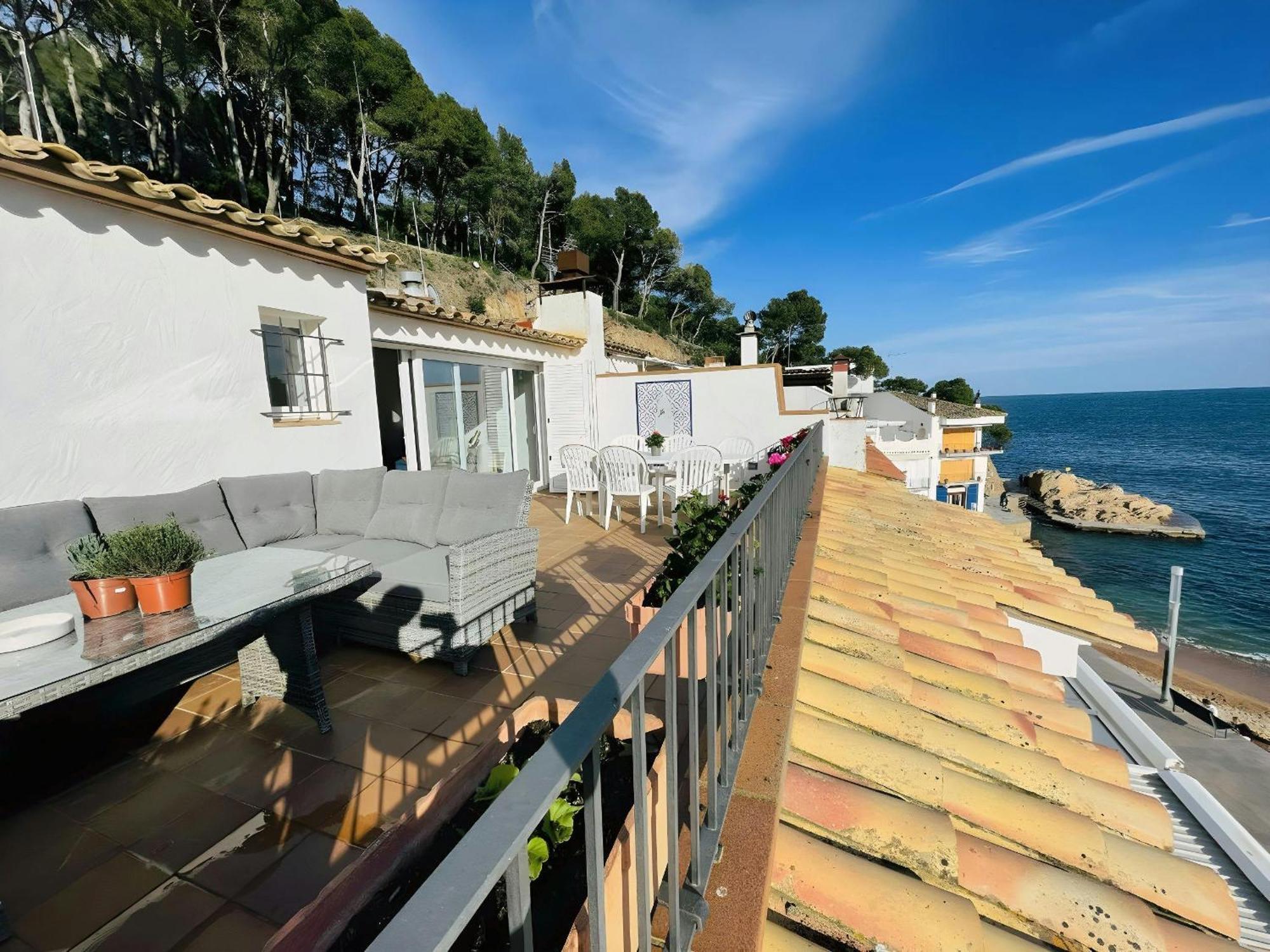 Tamariu Platja - Penthouse On Passeig Del Mar. Leilighet Eksteriør bilde