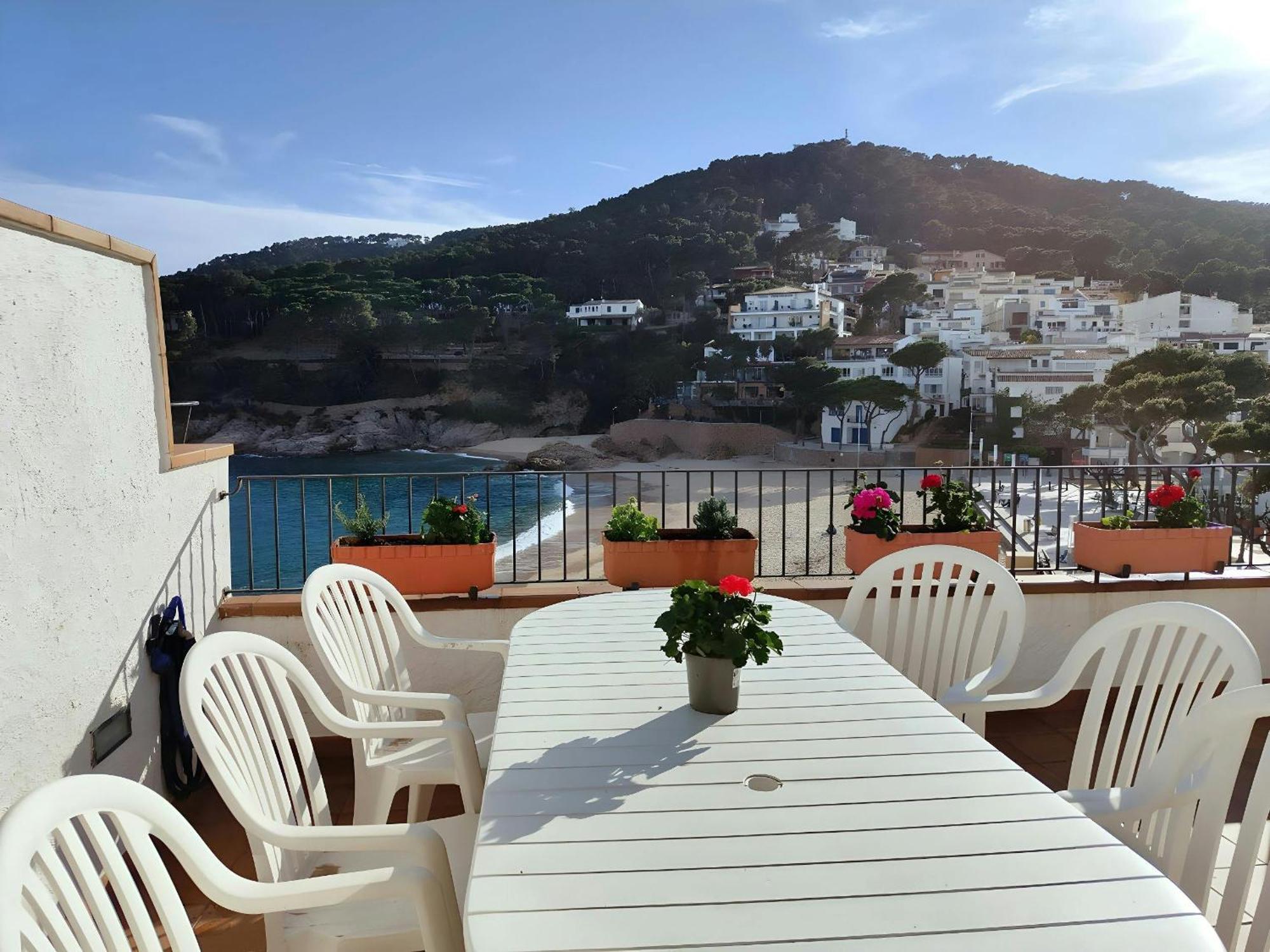 Tamariu Platja - Penthouse On Passeig Del Mar. Leilighet Eksteriør bilde