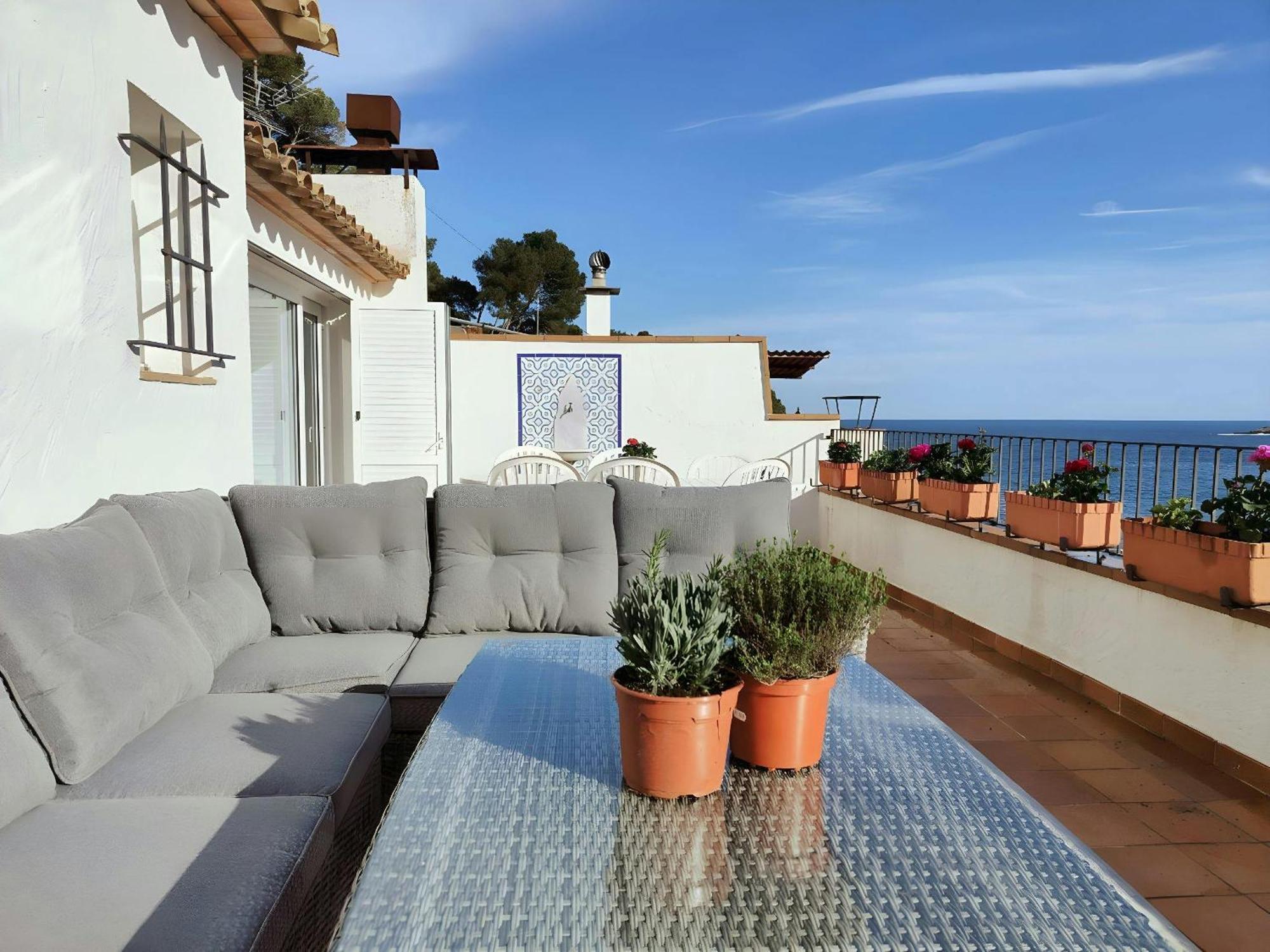 Tamariu Platja - Penthouse On Passeig Del Mar. Leilighet Eksteriør bilde