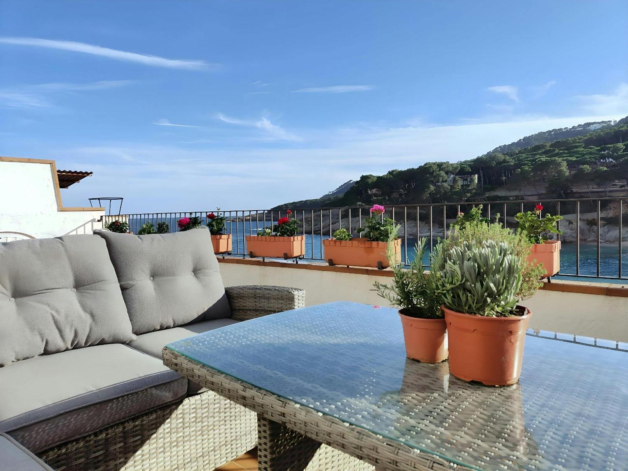 Tamariu Platja - Penthouse On Passeig Del Mar. Leilighet Eksteriør bilde