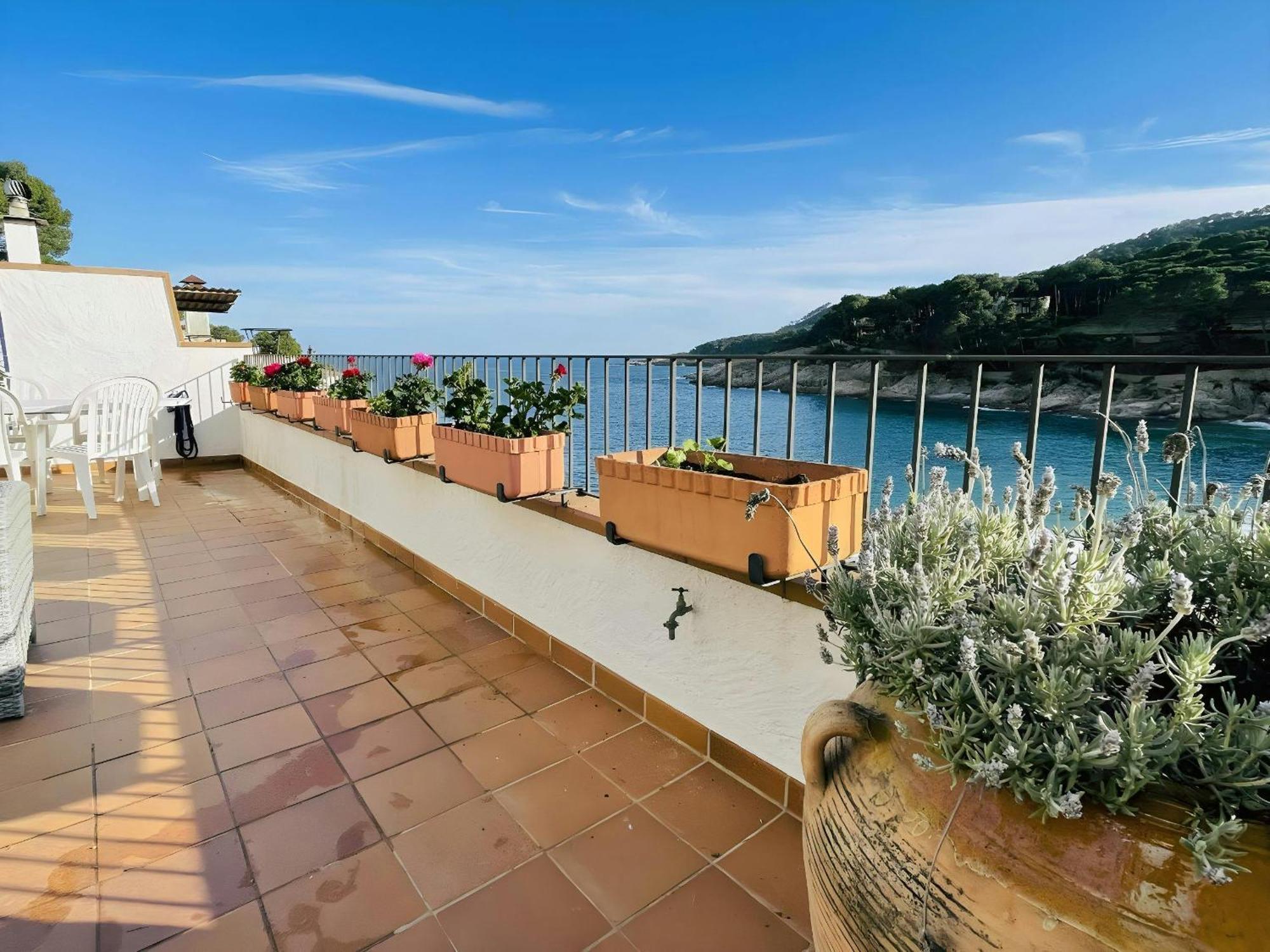 Tamariu Platja - Penthouse On Passeig Del Mar. Leilighet Eksteriør bilde
