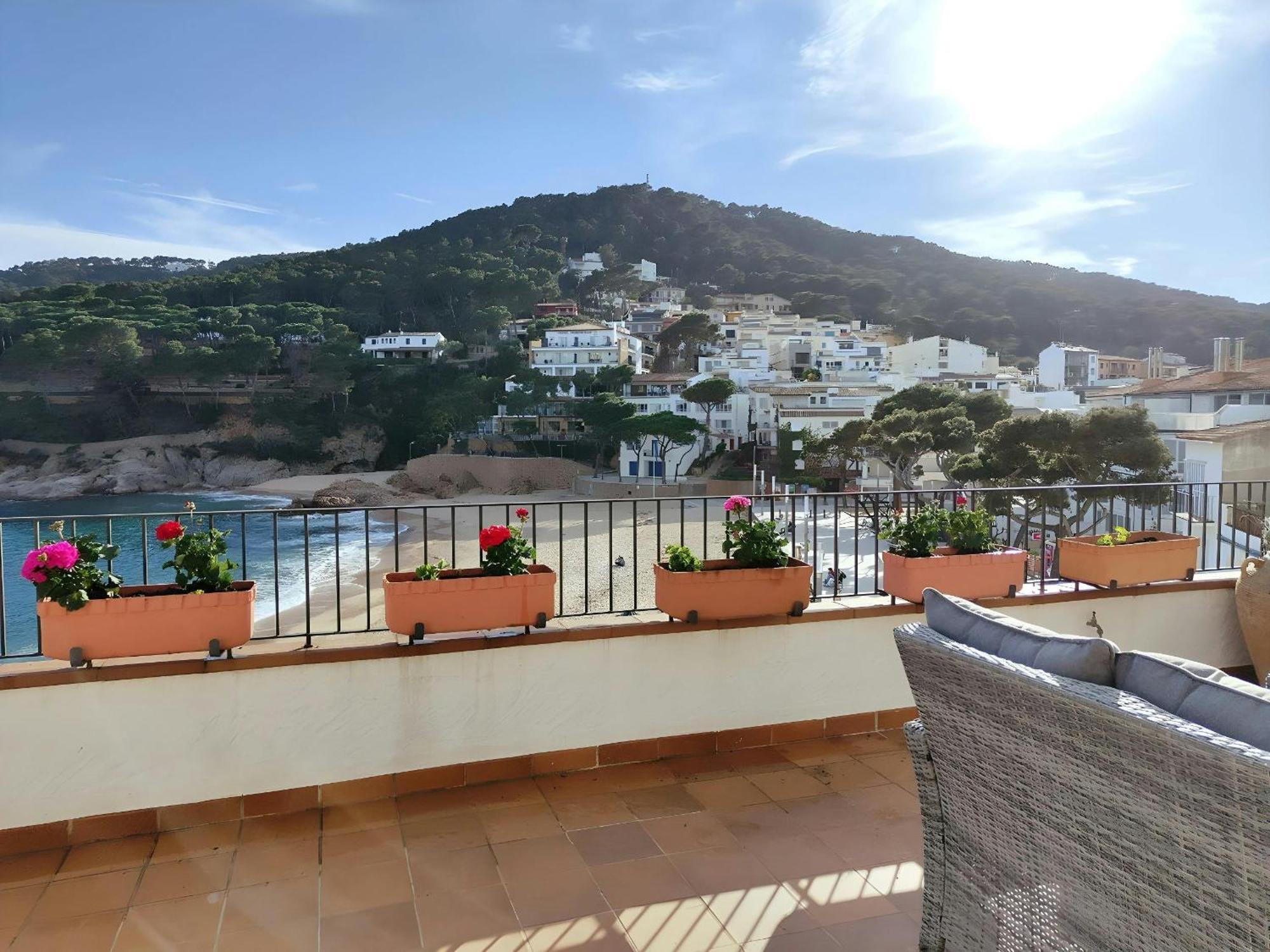 Tamariu Platja - Penthouse On Passeig Del Mar. Leilighet Eksteriør bilde