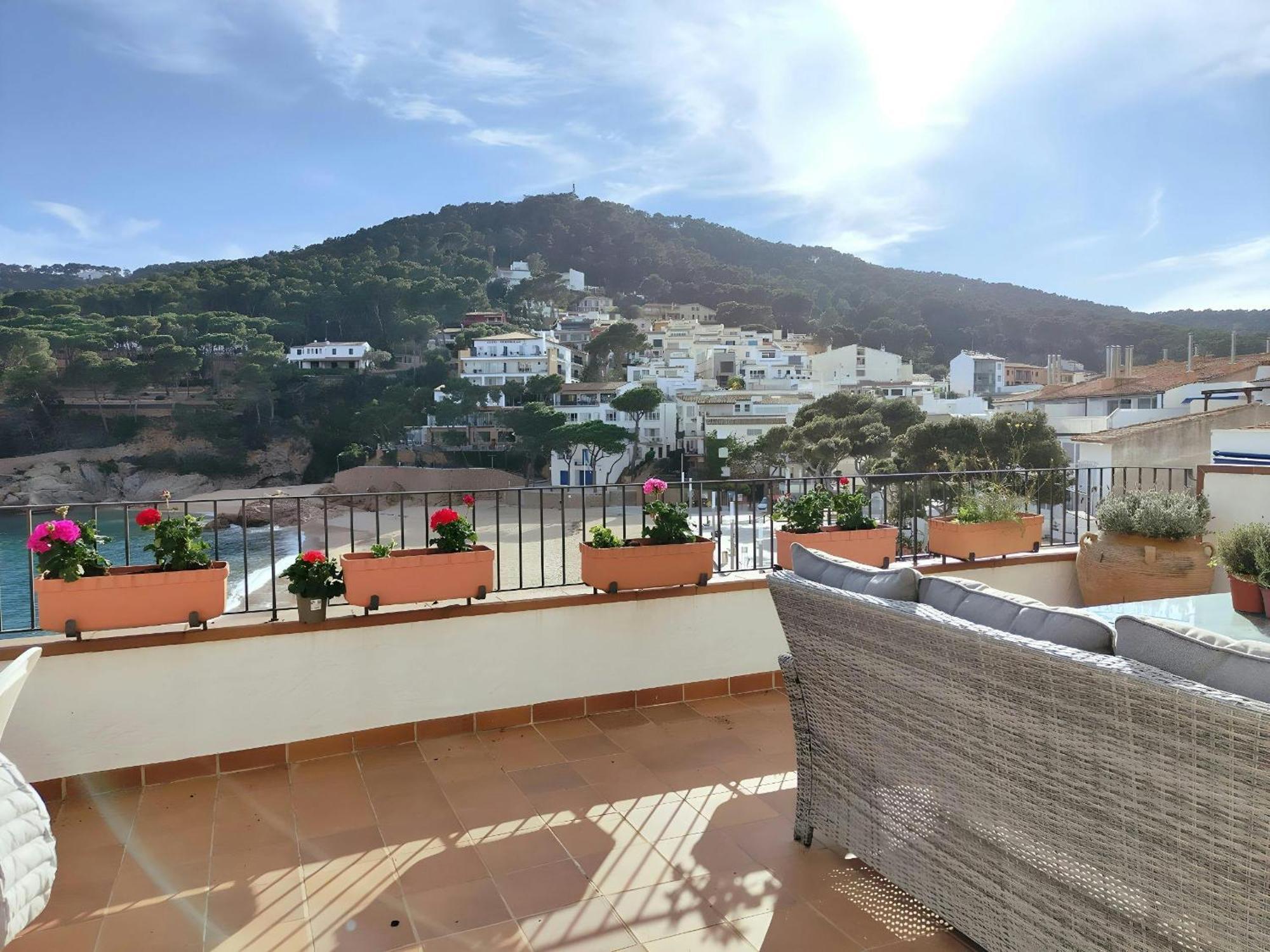 Tamariu Platja - Penthouse On Passeig Del Mar. Leilighet Eksteriør bilde