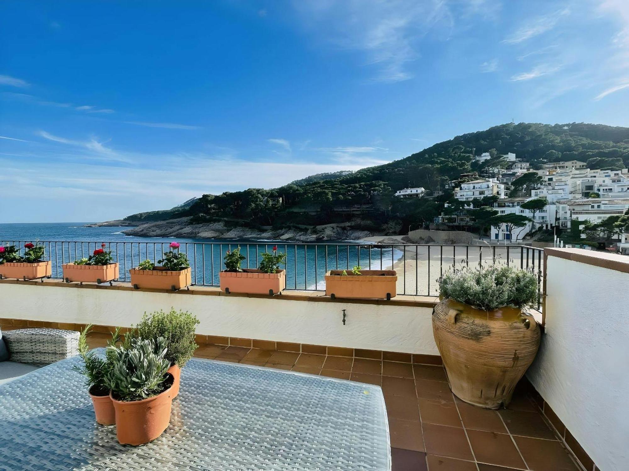 Tamariu Platja - Penthouse On Passeig Del Mar. Leilighet Eksteriør bilde